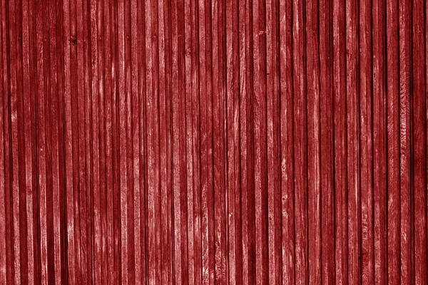 Decorative wooden surface in red color. — Stock Photo, Image
