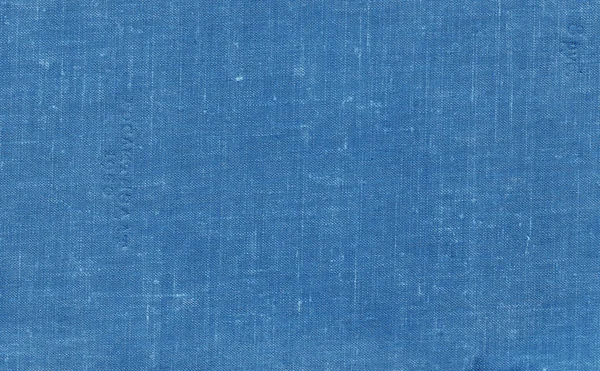 Old grungy canvas pattern with dirty spot in navy blue color. — Stock Photo, Image