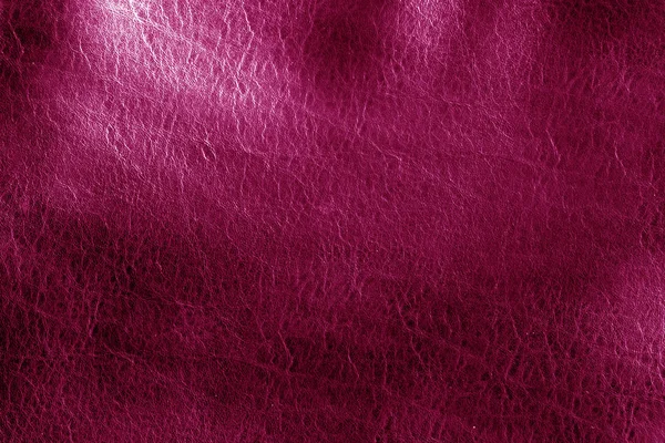 Roze getinte leathered leder texture. — Stockfoto