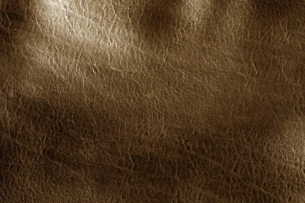 Barna tónusú leathered bőr textúra. — Stock Fotó