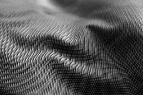 Sack cloth texture in black and white. — Stock Photo, Image