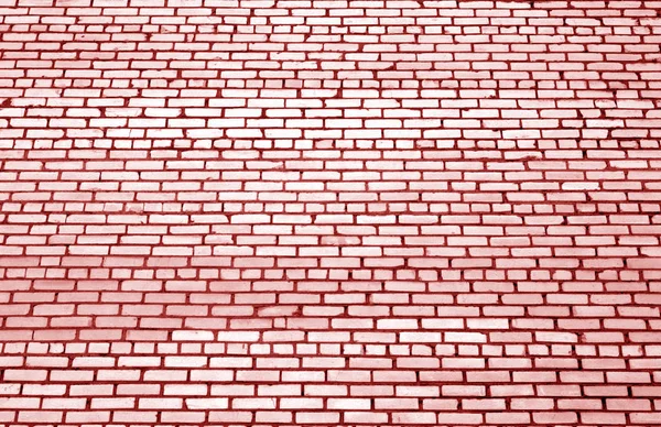 Patrón de pared de ladrillo con efecto de desenfoque en tono rojo . —  Fotos de Stock