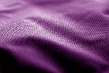Mor renkte çuval kumaş dokusu.