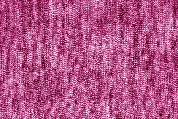 Textura de pano saco na cor rosa . — Fotografia de Stock