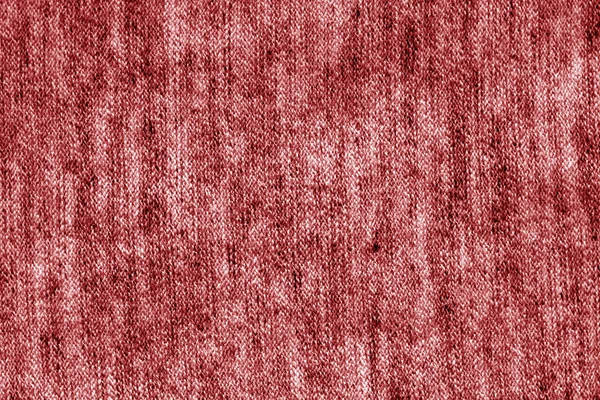 Sacco tessitura in tessuto di colore rosso . — Foto Stock
