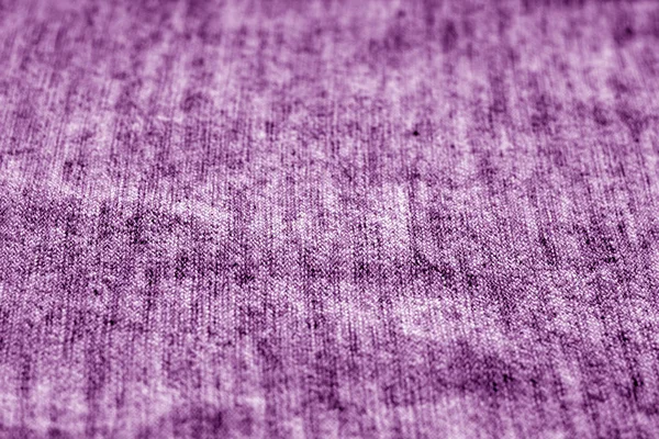 Textura de pano saco com efeito de borrão na cor roxa . — Fotografia de Stock