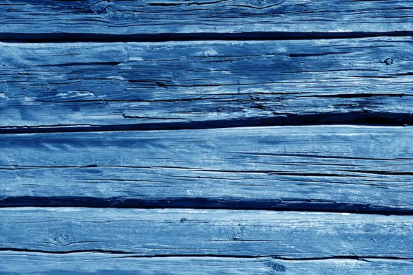 ネイビーブルーの古い木製の壁. — ストック写真