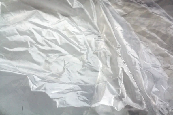 Kunststoff transparente alte Wrap Textur. — Stockfoto