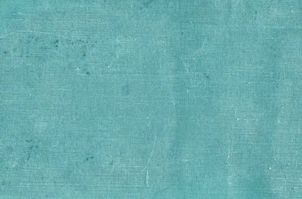 Velho padrão de lona grungy com manchas sujas na cor ciano . — Fotografia de Stock