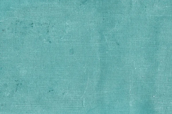 Vieux motif de toile grunge avec des taches sales en couleur cyan . — Photo