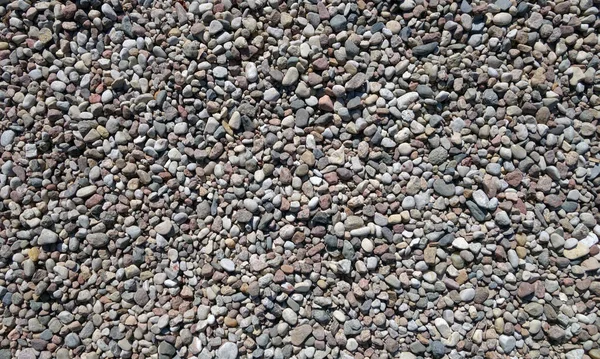 Stos małych kamieni żwirowych. — Zdjęcie stockowe