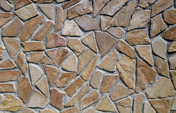 Wall made of old stones. — Stockfoto
