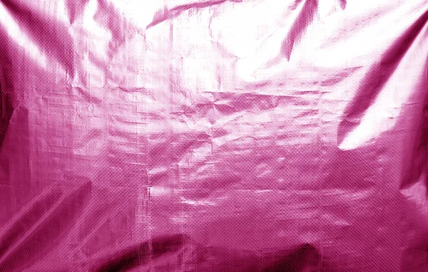 Metalizowana faktura owijania plazmowego z kruszywami w odcieniu różowym. — Zdjęcie stockowe