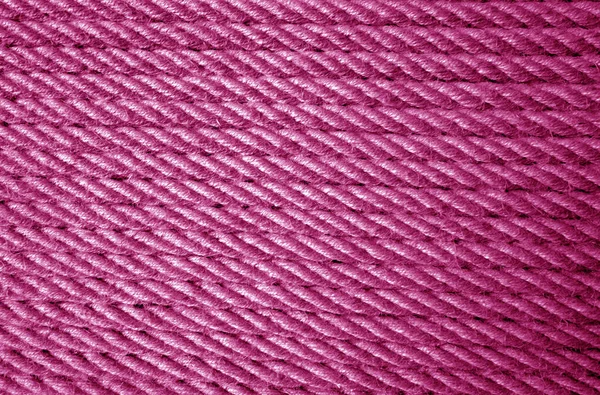 Jute touwpatroon in roze kleur. — Stockfoto