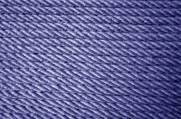 Juta liny wzór w kolorze niebieskim. — Zdjęcie stockowe