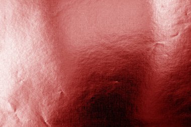 Kırmızıya boyanmış plazmatik sarma dokusu.