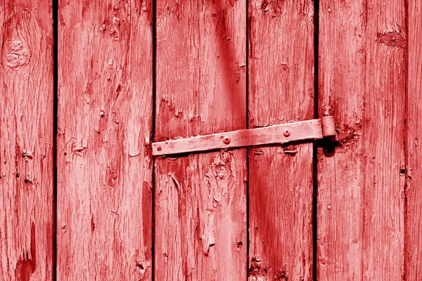 Grungy Holzplanken Hintergrund in rotem Ton. — Stockfoto