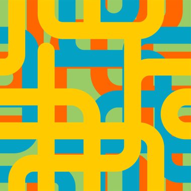 Doğrusal model sorunsuz. Satır arka plan. Vektör illustratio