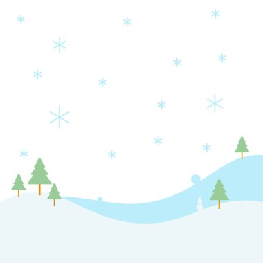 Kış manzarası. Kar ve rüzgârla oluşan kar yığını. Noel tebrik araba için arka plan