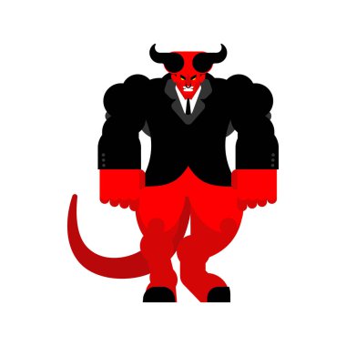Şeytan patron. zor Lucifer cehennem. Güçlü kızgın Asmodeus. Kırmızı şeytan iş adamı. Şef şeytan. Karanlık güçlü Beelzebub efendisi. 