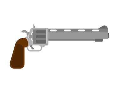 Kovboy silah izole. Vahşi Batı gunfighter silah. Batı handgu
