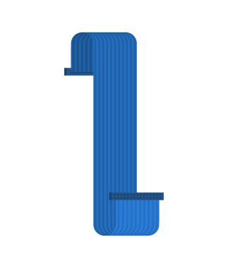 Düz şerit kablo isolaed. PC kablosu konektörü