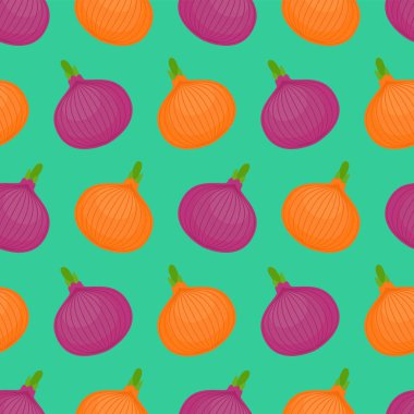 Soğan deseni sorunsuz. Soğan arka planı. Bitkisel doku. Ca