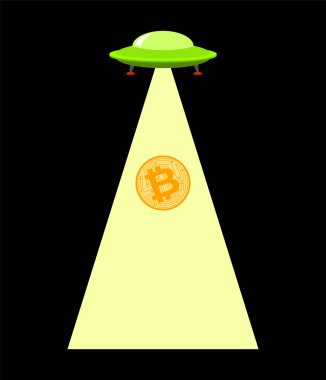 Bitcoin fiyatı ufo yükseliyor. Uzaylılar Elektronik para topluyor