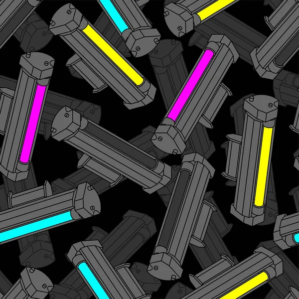 Yazıcı toner kartuş Cmyk desen sorunsuz. Camgöbeği ve Macenta.