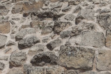 Taş duvar dokusu arka yüzey doğal rengi