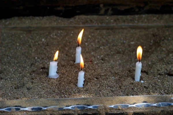 Alegria Das Velas Virgem Maria — Fotografia de Stock