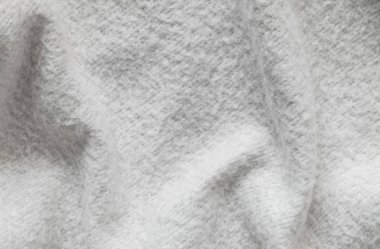 Closeup buruşuk gri ceket kumaş arka plan