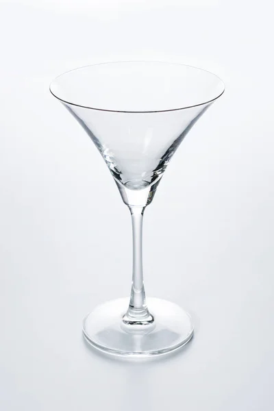 Glass Cup Martini White Background — Stock Photo, Image