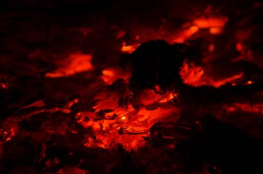 Közler parke bir ateşte yanar..