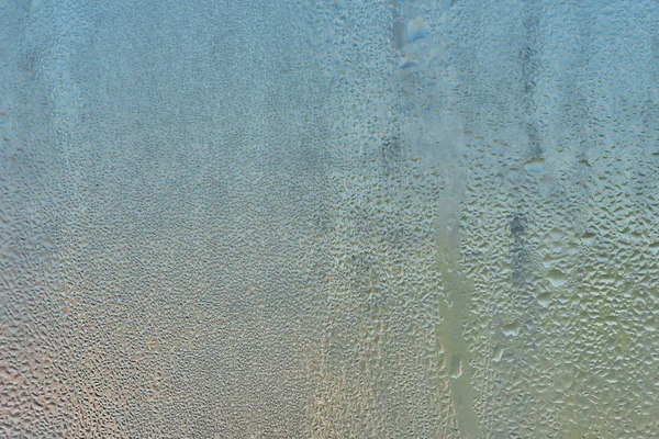 Water drops on glass window. Wet window glass