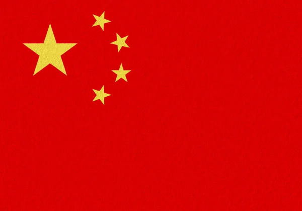 China paper flag. Patriotic background. National flag of China