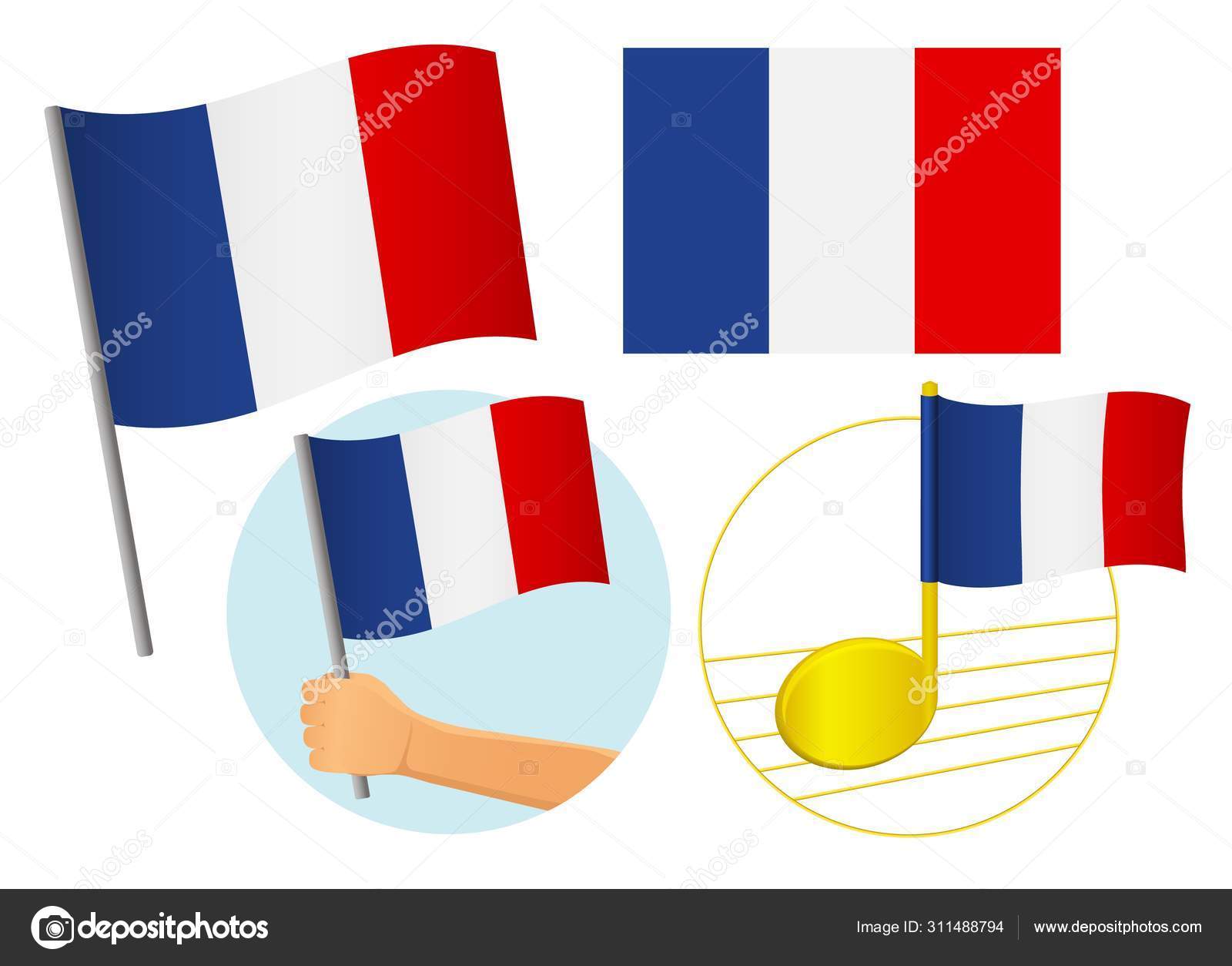 フランス国旗のアイコンを設定 ストックベクター C Ollegn 311488794 フランス国旗のアイコンを設定 ストックベクター C Ollegn 311488794