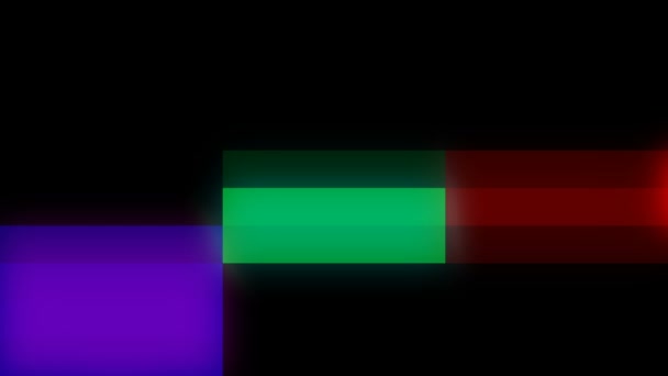 Φόντο Φώτα Της Δεκαετίας Του 1980 Pixel — Αρχείο Βίντεο
