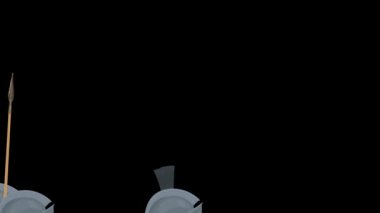 Komutan sonra Spears ile yürüyen askerler