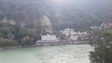 Güzel Ganga nehir Rishikesh Hindistan