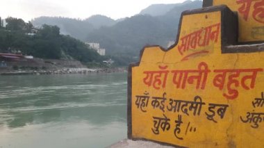 Nehir Ganga Rishikesh Hindistan