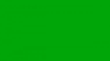 Sihirli Plazma Lazer enerji yeşil ekranda çekim karikatür