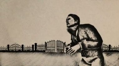 Aristokrat Avrupalı Eski Skeç Tarzında Aç Vampir