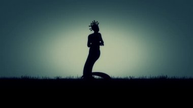 Yunan mitolojisindeki Gorgo Medusa