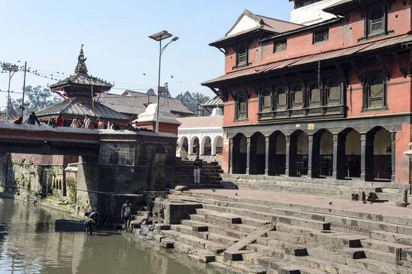 Templo Pashupatinath Katmandú Nepal Mayo 2018 —  Fotos de Stock