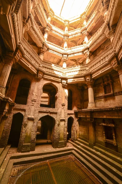 Sumur Kuno Ahmedabad India Gujarat Februari 2016 — Stok Foto