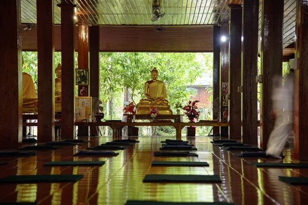 Vipassana Ett Buddhistiskt Kloster Thailand Wat Luang April 2019 — Stockfoto