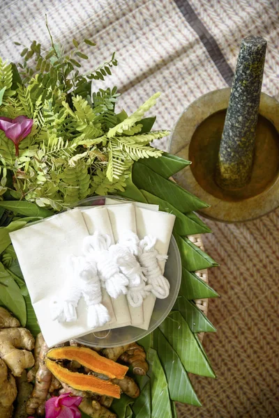 Ayurvedische Indische Medizin 2019 Thailand — Stockfoto