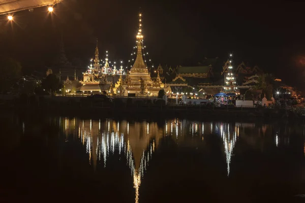 Templo Pai Abril 2019 Tailandia Provincia Del Norte —  Fotos de Stock