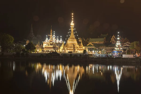 Temple Pai Avril 2019 Thaïlande Province Nord — Photo